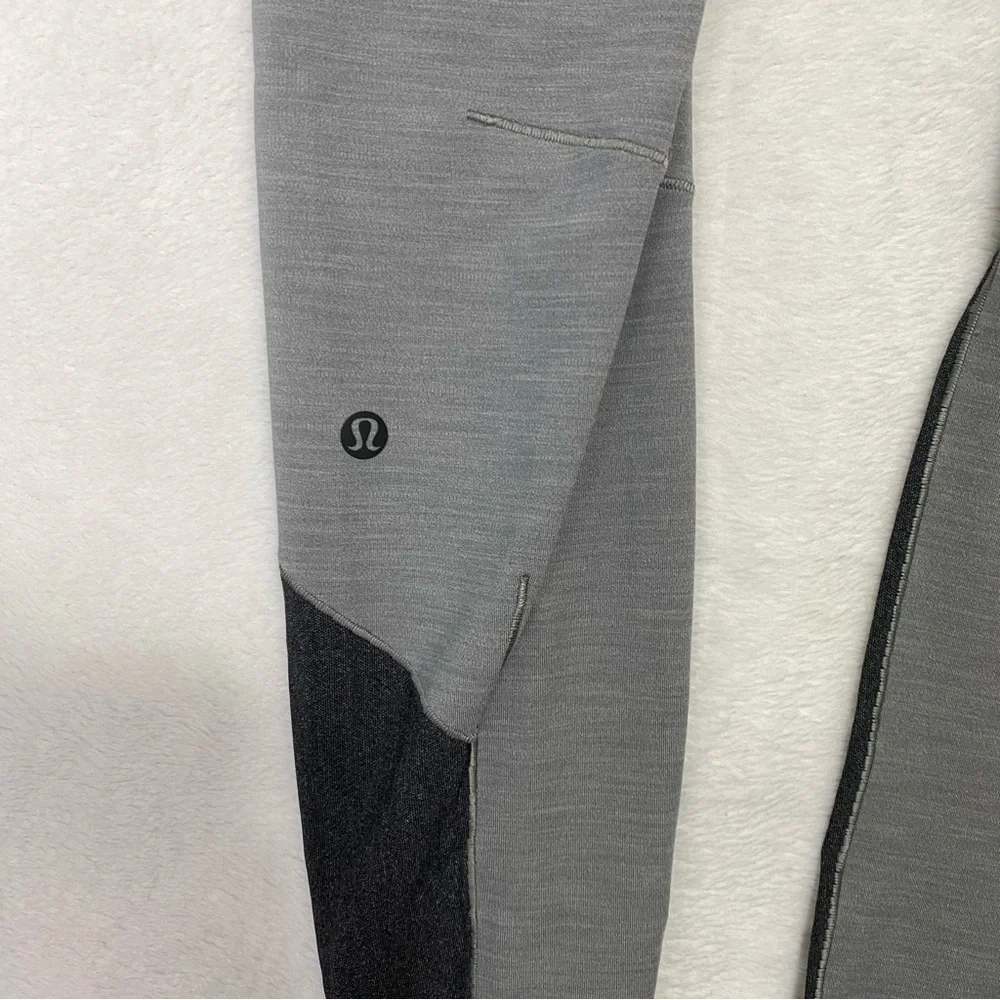 Lululemon The Lab Women’s Tights Leggings Size 4 Gray / Black - Picture 3 of 10